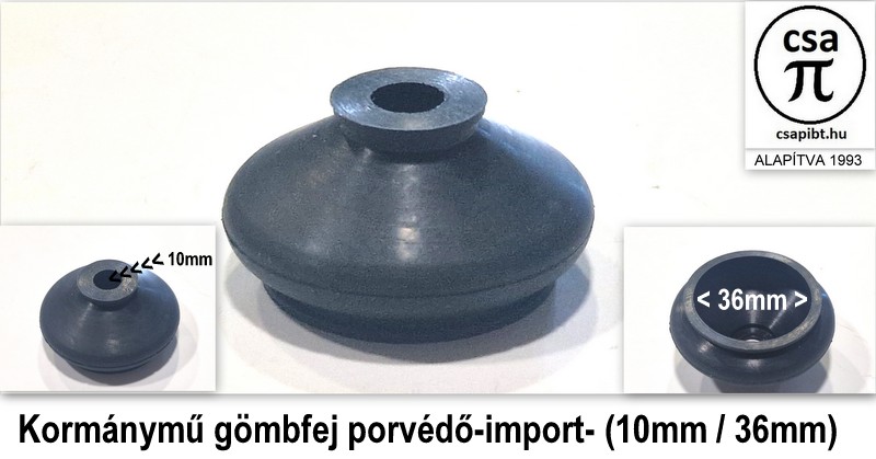 Kormánymű gömbfej porvédő gumi-import-  10/32